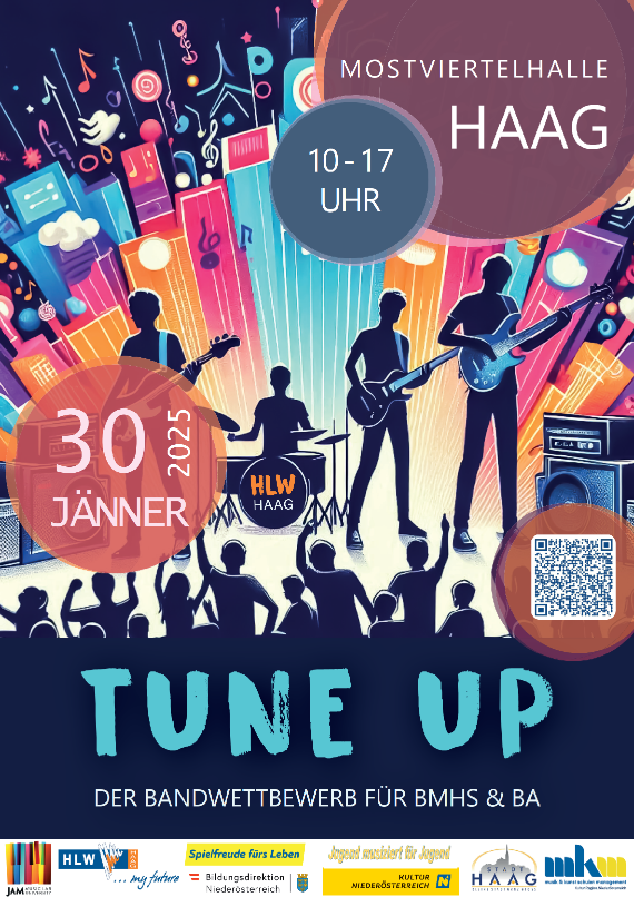 TuneUP_Bandwettbewerb 2024_Plakat