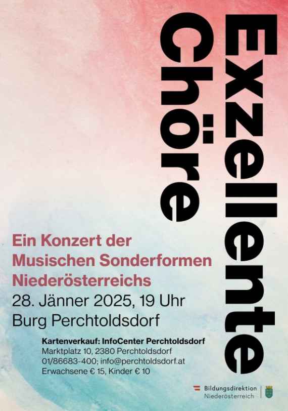 Exzellente Chöre Poster