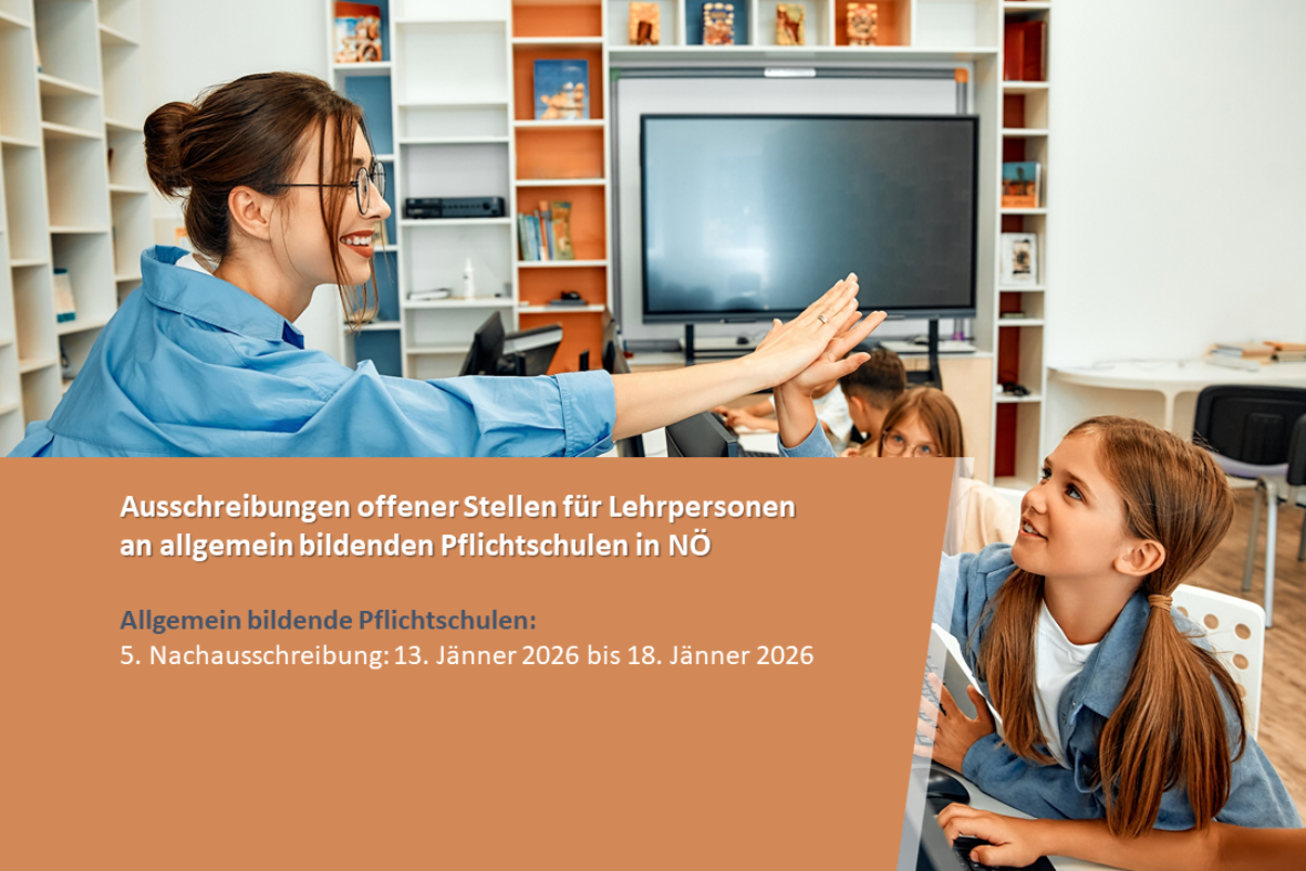 Ausschreibungen APS Jänner 2026